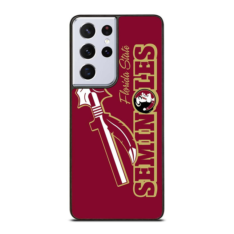 FLORIDA STATE SEMINOLES FSU Samsung Galaxy S21 Ultra Case Cover