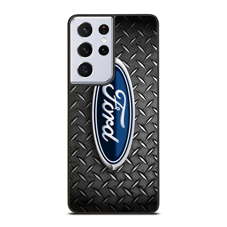 FORD PLATE EMBLEM Samsung Galaxy S21 Ultra Case Cover