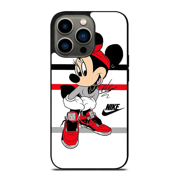MICKEY MOUSE NIKE AIR JORDAN iPhone 13 Pro Case Cover