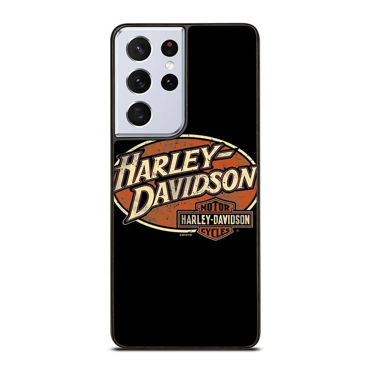 HARLEY DAVIDSON LOGO MOTORCYCLES COMPANY ICON Samsung Galaxy S21 Ultra Case Cover