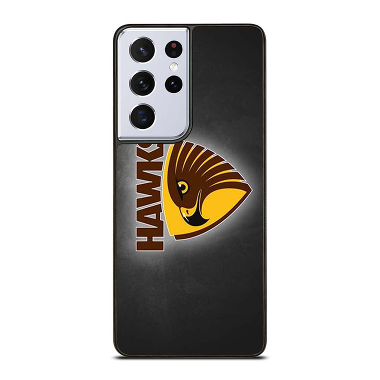 HAWTHORN HAWKS FOOTBALL CLUB LOGO AUSTRALIA Samsung Galaxy S21 Ultra Case Cover