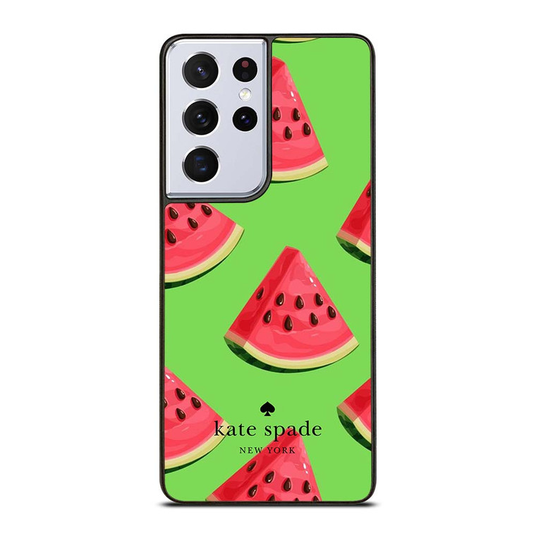 KATE SPADE NEW YORK FASHION LOGO WATER MELON ICON Samsung Galaxy S21 Ultra Case Cover
