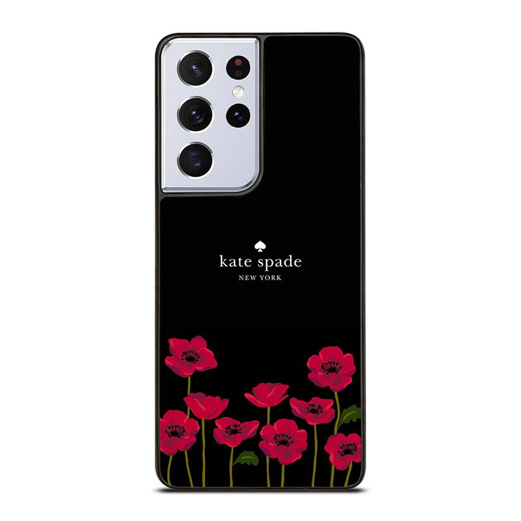 KATE SPADE NEW YORK LOGO ROSES Samsung Galaxy S21 Ultra Case Cover