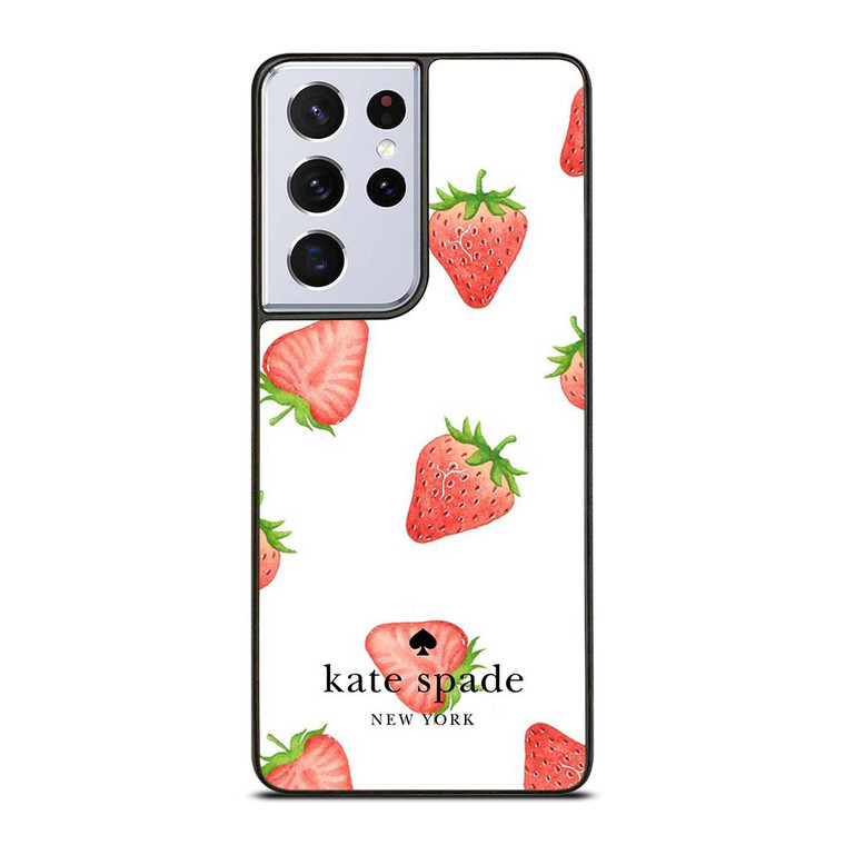 KATE SPADE NEW YORK LOGO STRAWBERRY ICON Samsung Galaxy S21 Ultra Case Cover