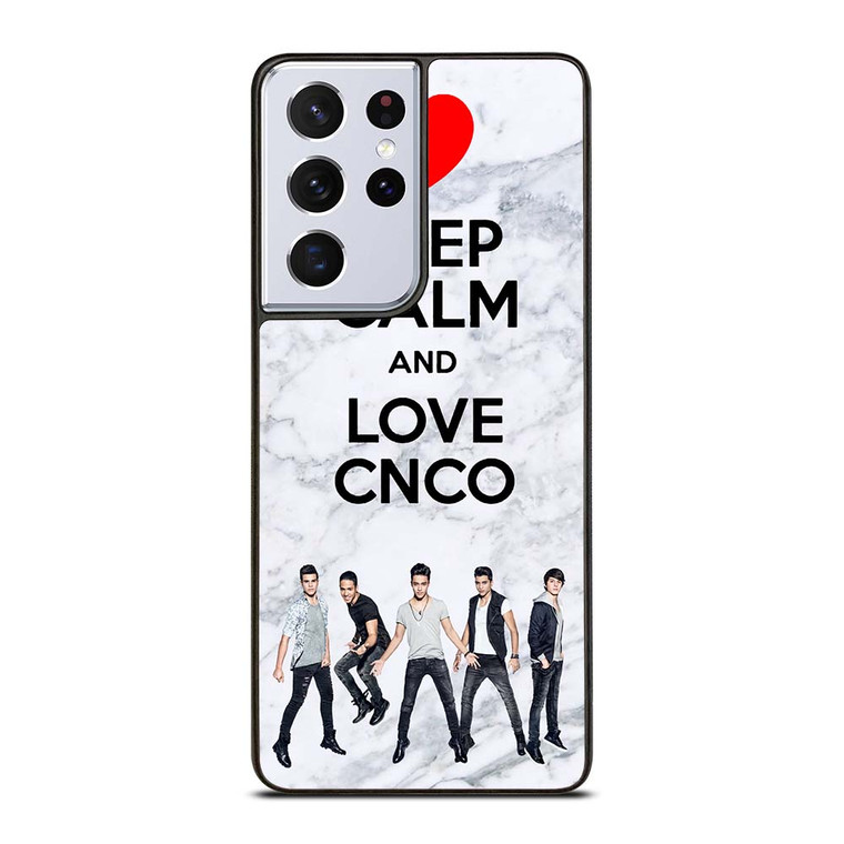 KEEP CALM AND LOVE CNCO MARBLE Samsung Galaxy S21 Ultra Case Cover