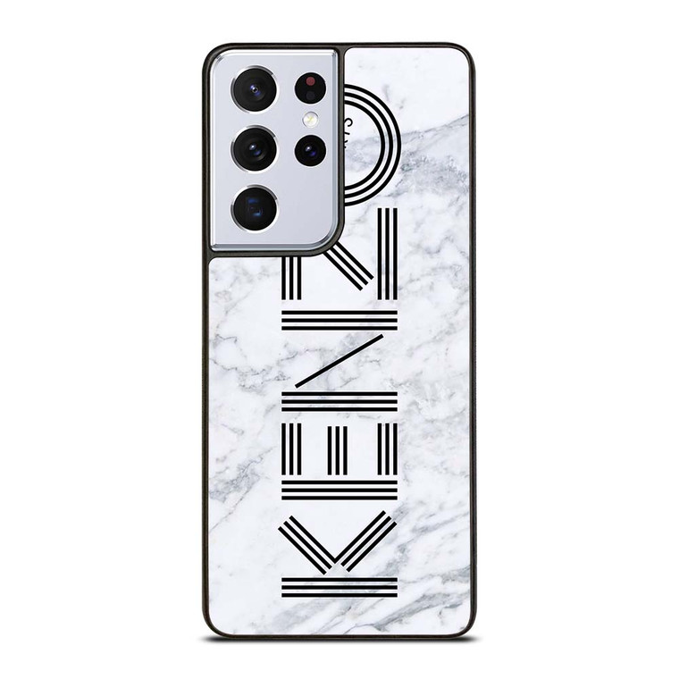 KENZO PARIS MARBLE LOGO Samsung Galaxy S21 Ultra Case Cover