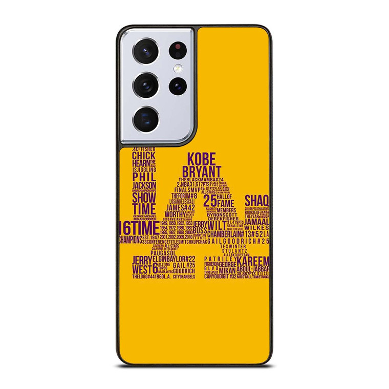 LOS ANGELES LAKERS LA Samsung Galaxy S21 Ultra Case Cover