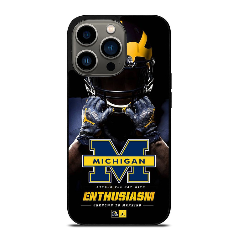 MICHIGAN WOLVERINES iPhone 13 Pro Case Cover