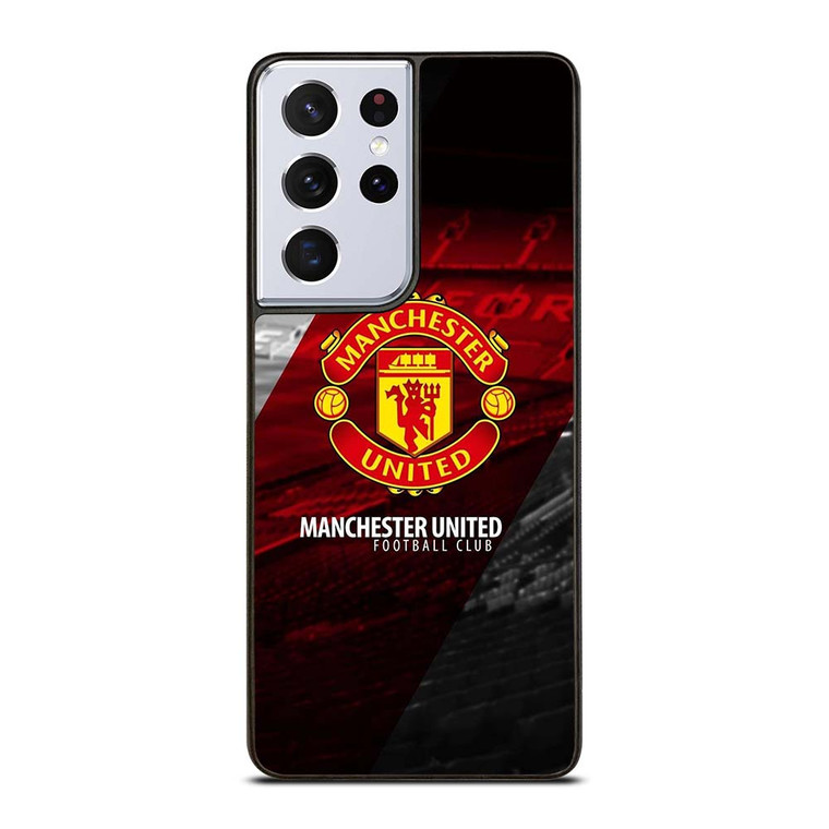MANCHESTER UNITED FC LOGO Samsung Galaxy S21 Ultra Case Cover