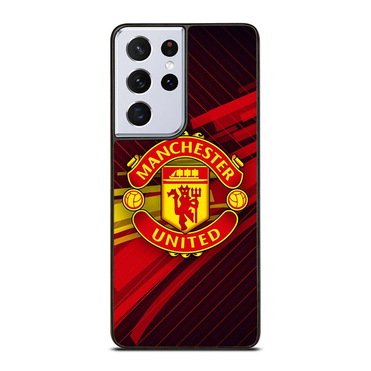 MANCHESTER UNITED LOGO Samsung Galaxy S21 Ultra Case Cover