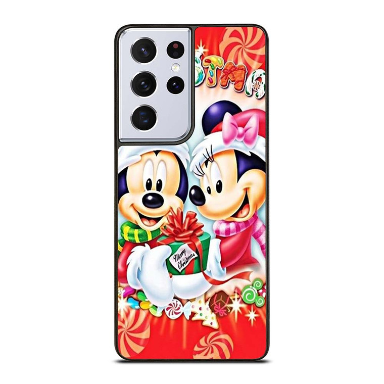 MICKEY MINNIE MOUSE DISNEY CHRISTMAS Samsung Galaxy S21 Ultra Case Cover