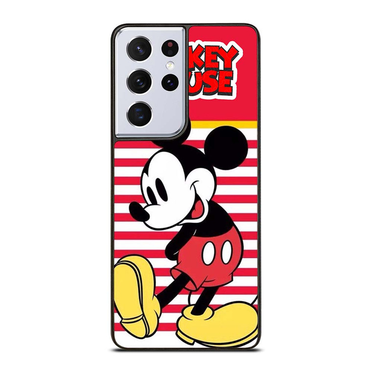 MICKEY MOUSE STRIPE DISNEY Samsung Galaxy S21 Ultra Case Cover