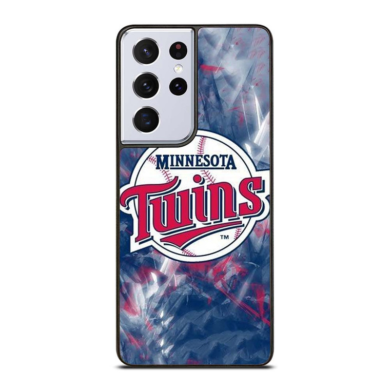 MINNESOTA TWINS LOGO MLB BASEBALL TEAM Samsung Galaxy S21 Ultra Case Cover