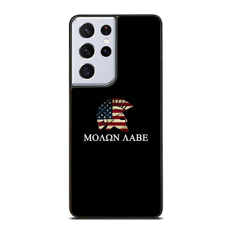 MOLON LABE AMERICAN FLAG Samsung Galaxy S21 Ultra Case Cover