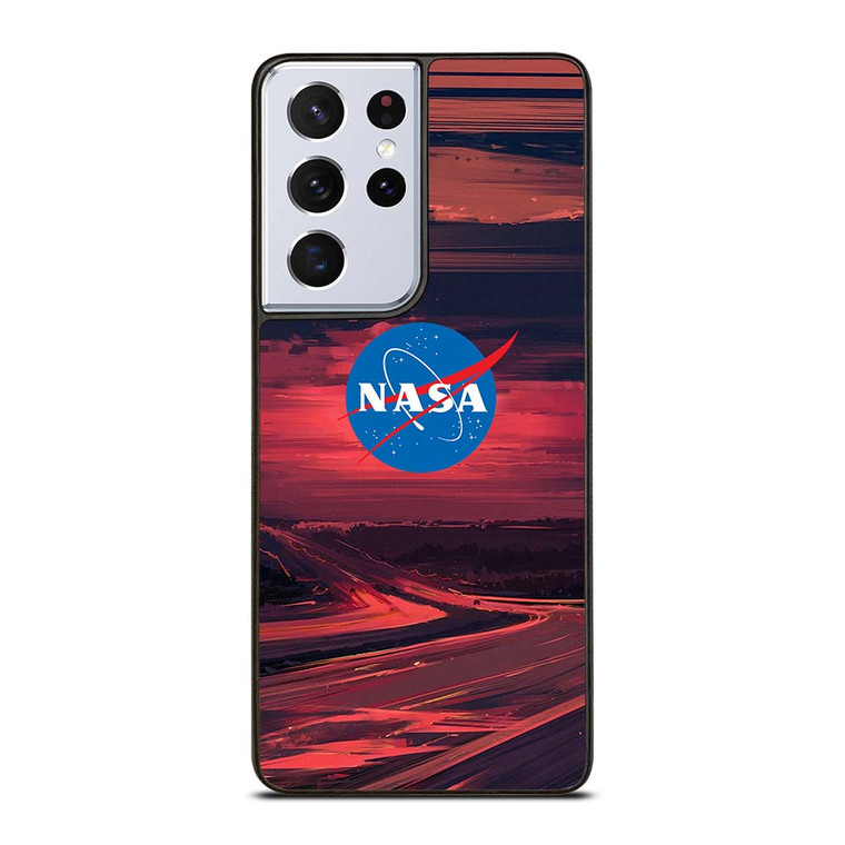 NASA LOGO SUNSET Samsung Galaxy S21 Ultra Case Cover