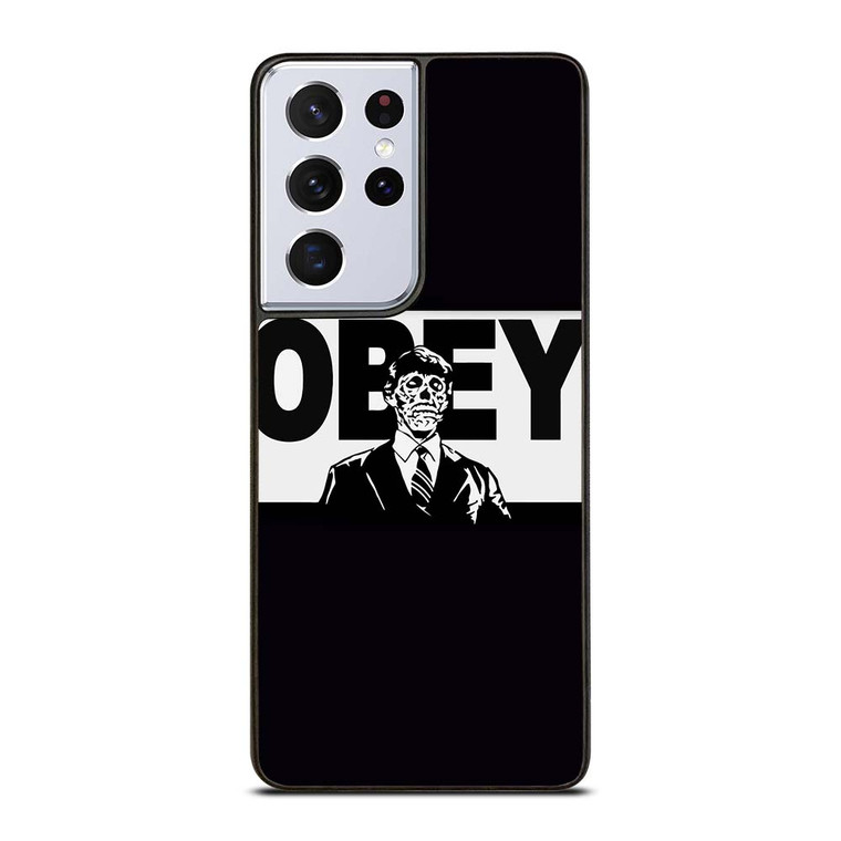 OBEY CLOTHING LOGO SKULL Samsung Galaxy S21 Ultra Case Cover