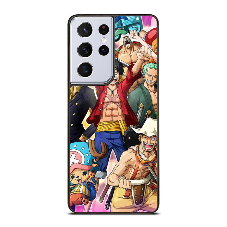 ONE PIECE CHARACTER STRAW HATS Samsung Galaxy S21 Ultra Case Cover