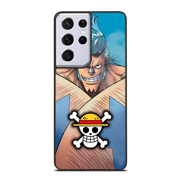 ONE PIECE LOGO CARTOON FRANKY Samsung Galaxy S21 Ultra Case Cover