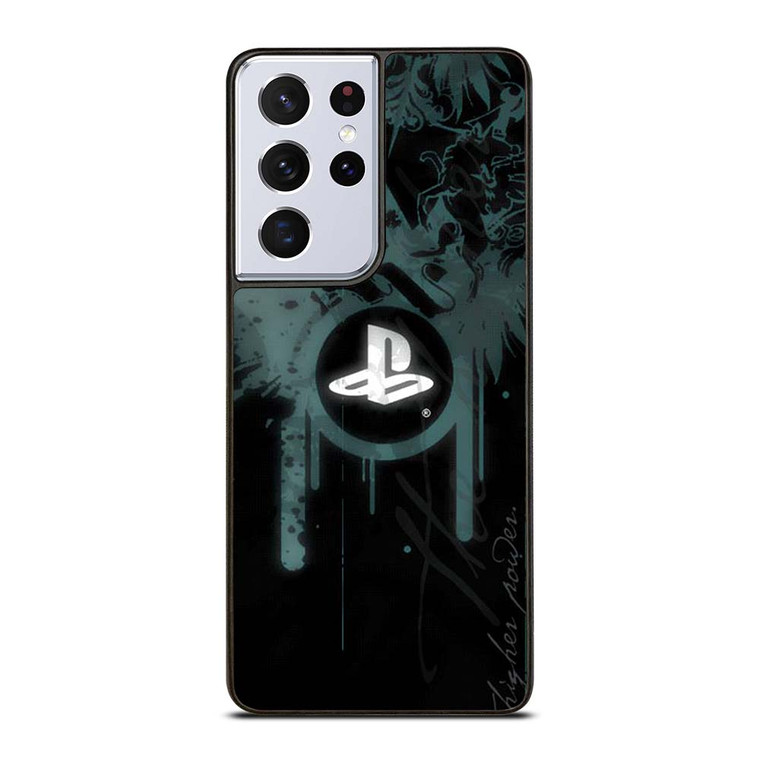 PLAYSTATION PS LOGO Samsung Galaxy S21 Ultra Case Cover