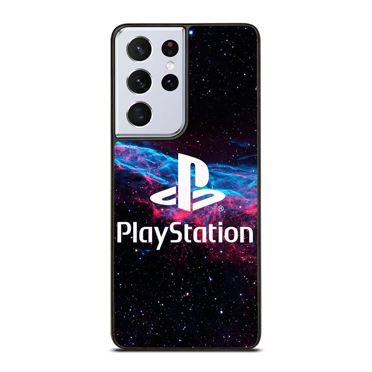 PLAYSTATION PS NEBULA LOGO Samsung Galaxy S21 Ultra Case Cover