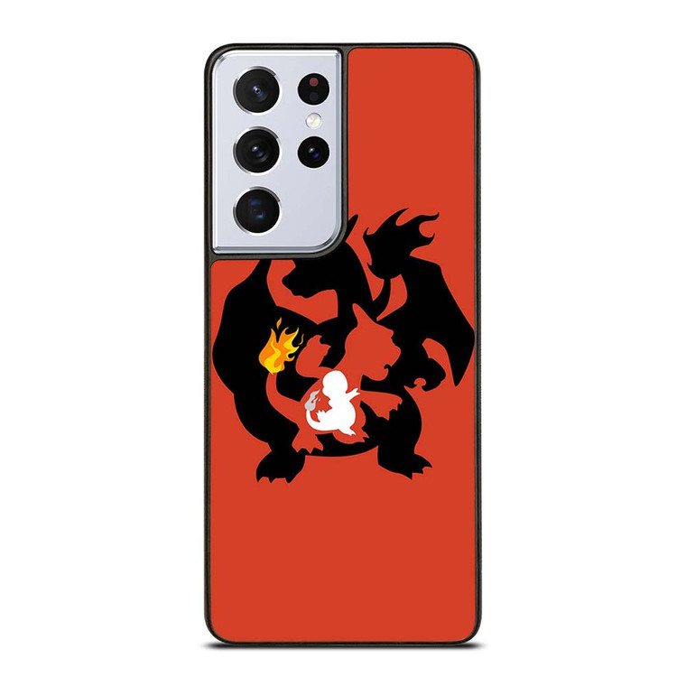 POKEMON CHARMANDER CHARMELEON CHARIZARD Samsung Galaxy S21 Ultra Case Cover
