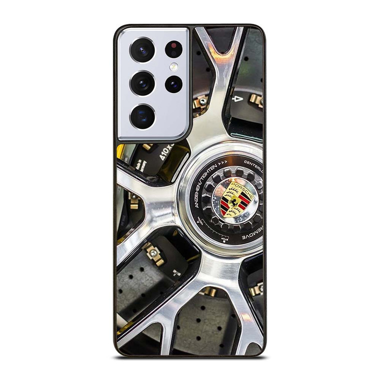 PORSCHE LOGO RIM Samsung Galaxy S21 Ultra Case Cover