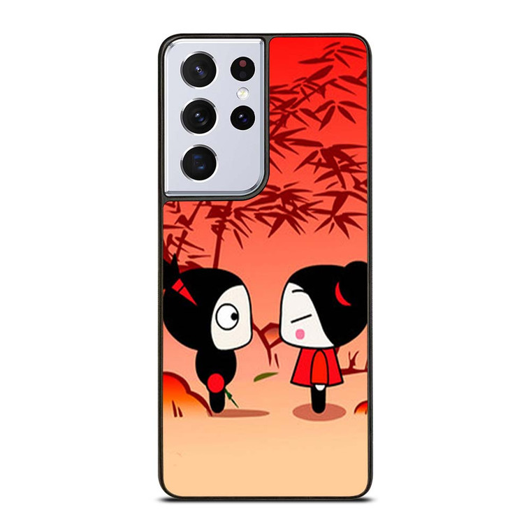 PUCCA CUT CARTOON Samsung Galaxy S21 Ultra Case Cover