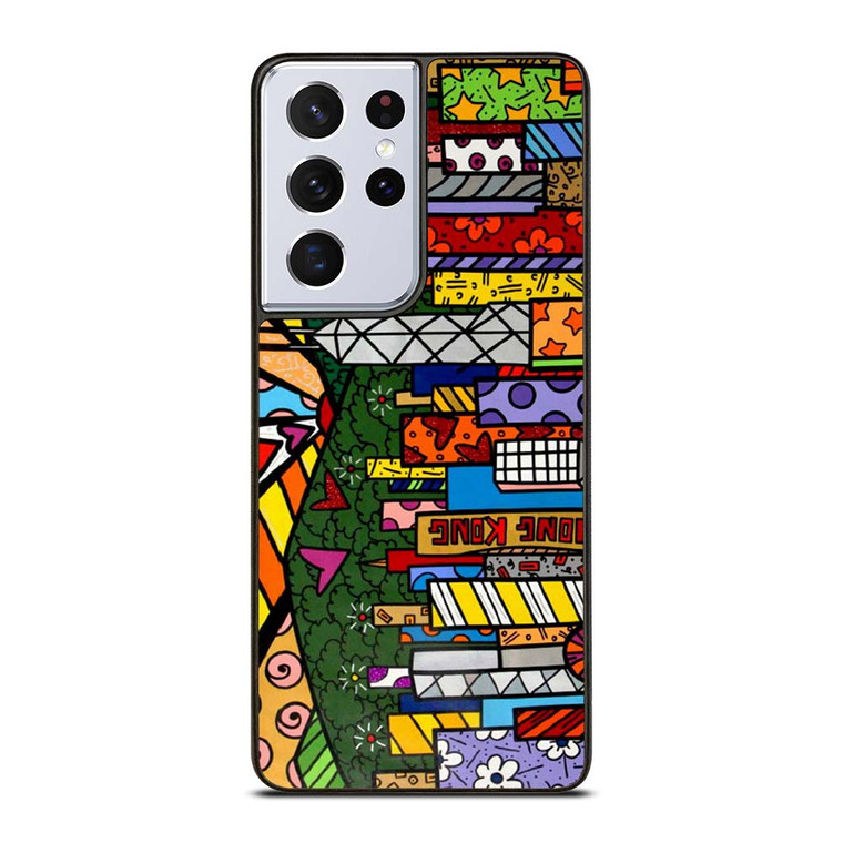 ROMERO BRITTO CITY Samsung Galaxy S21 Ultra Case Cover