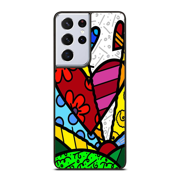 ROMERO BRITTO LOVE Samsung Galaxy S21 Ultra Case Cover