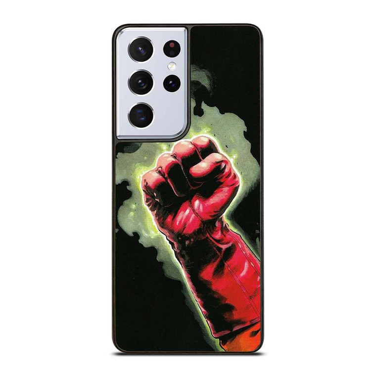 SAITAMA GLOVE ONE PUNCH MAN Samsung Galaxy S21 Ultra Case Cover