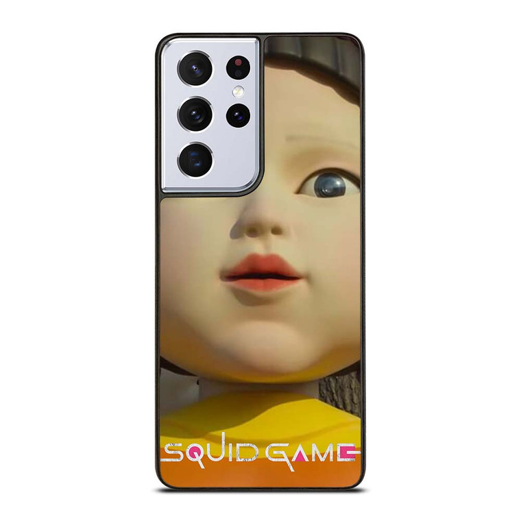 SQUID GAME DOLL FACE Samsung Galaxy S21 Ultra Case Cover