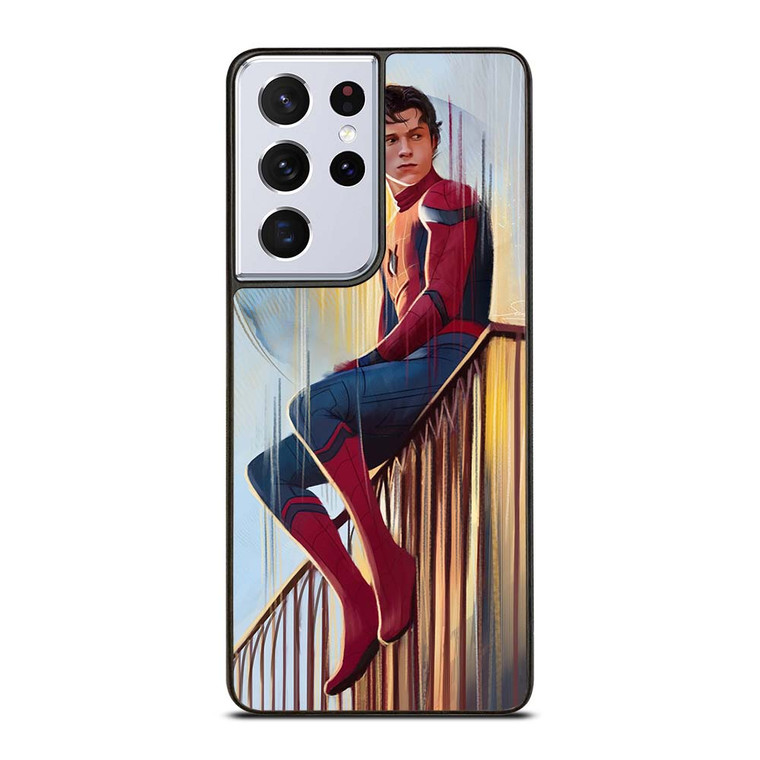 TOM HOLLAND SPIDERMAN ART Samsung Galaxy S21 Ultra Case Cover