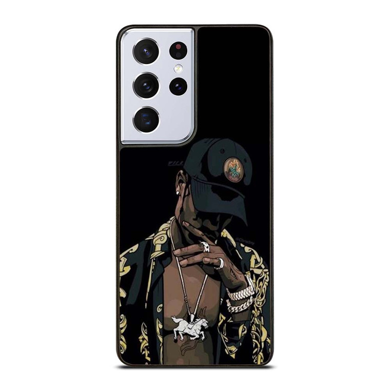 TRAVIS SCOTT ART 3 Samsung Galaxy S21 Ultra Case Cover
