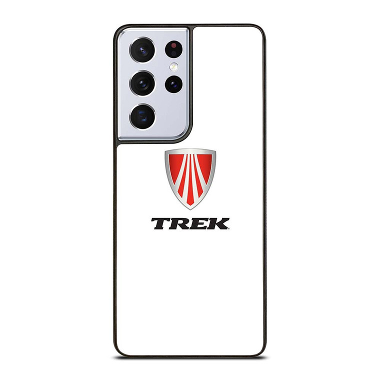 TREK BIKE LOGO WHITE Samsung Galaxy S21 Ultra Case Cover