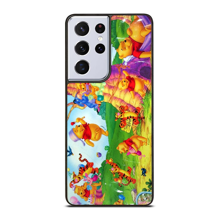 WINNIE THE POOH Cartoon Samsung Galaxy S21 Ultra Case Cover