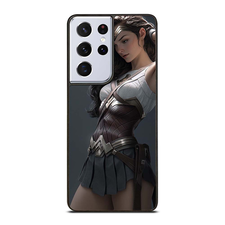WONDER WOMAN BEAUTIFUL SUPERHERO DC COMIC Samsung Galaxy S21 Ultra Case Cover