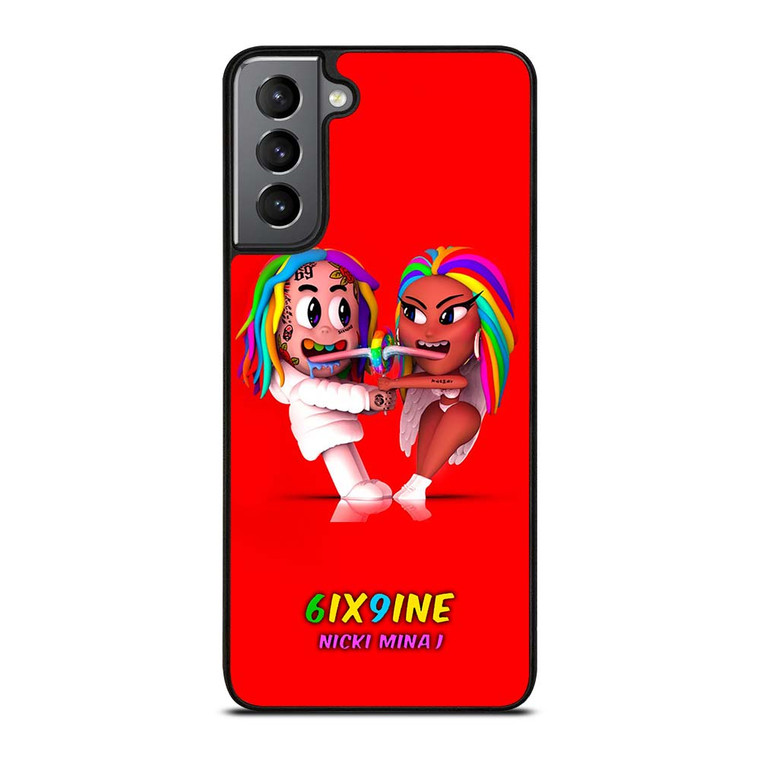 6IX9INE X NICKI MINAJ CARTOON Samsung Galaxy S21 Plus Case Cover