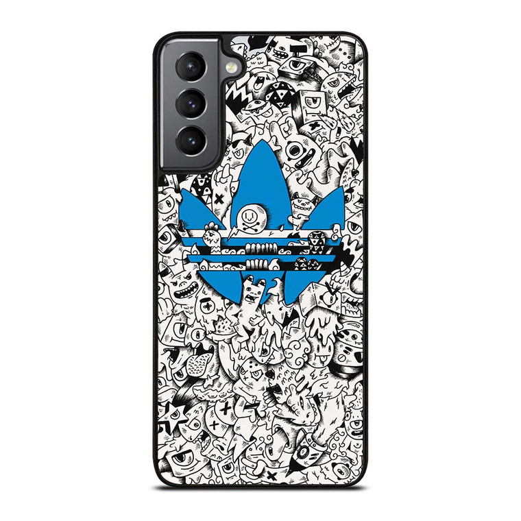 ADIDAS DOODLE DESIGN Samsung Galaxy S21 Plus Case Cover
