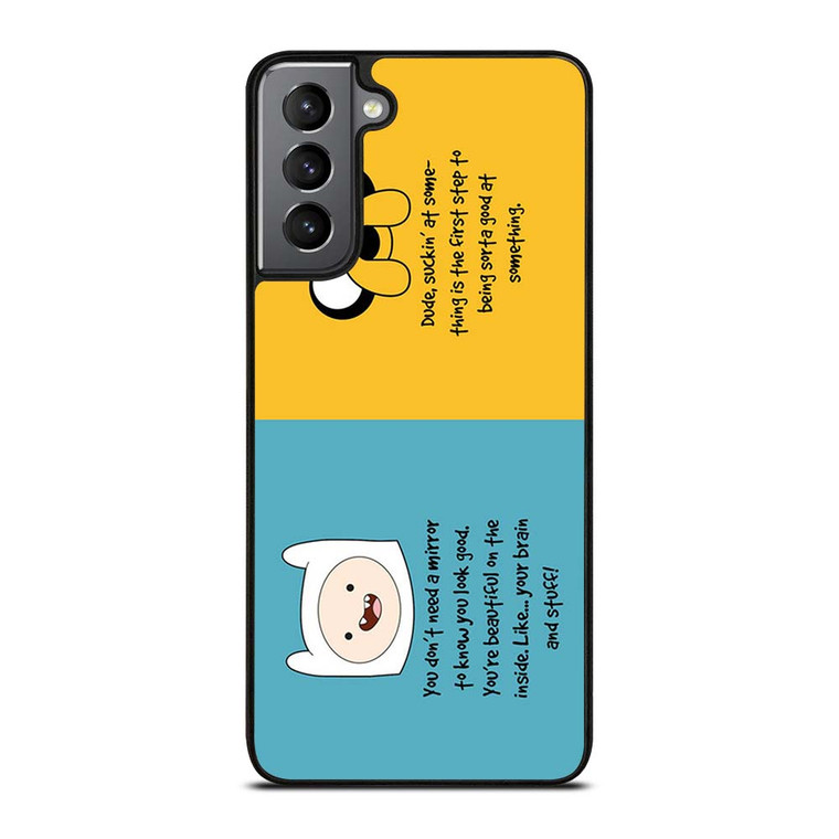 ADVENTURE TIME QUOTE Samsung Galaxy S21 Plus Case Cover