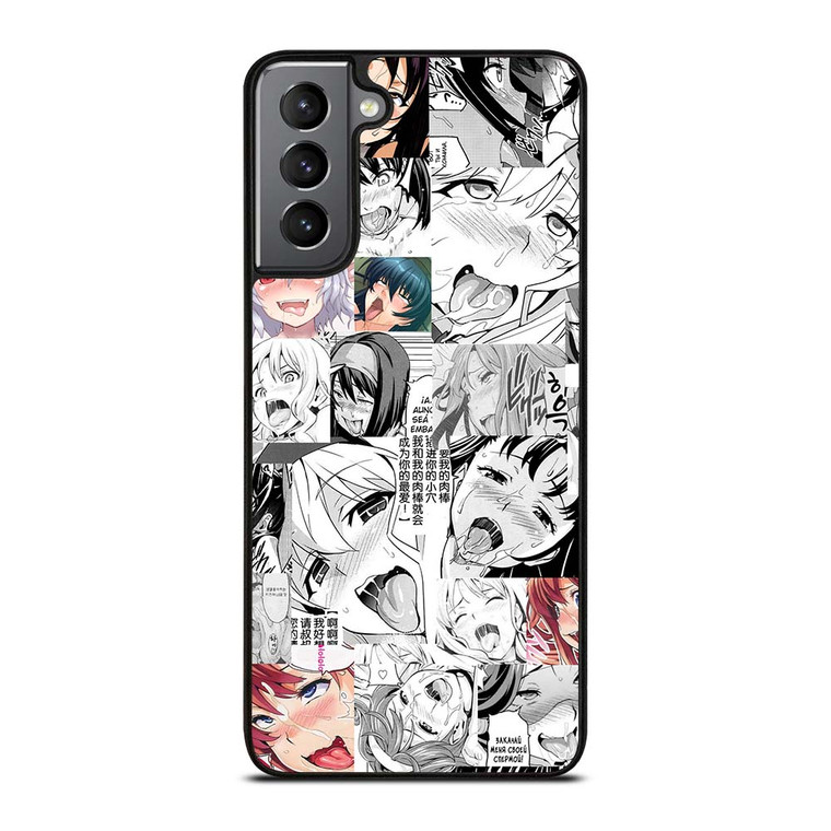 AHEGAO ANIME COMIC Samsung Galaxy S21 Plus Case Cover