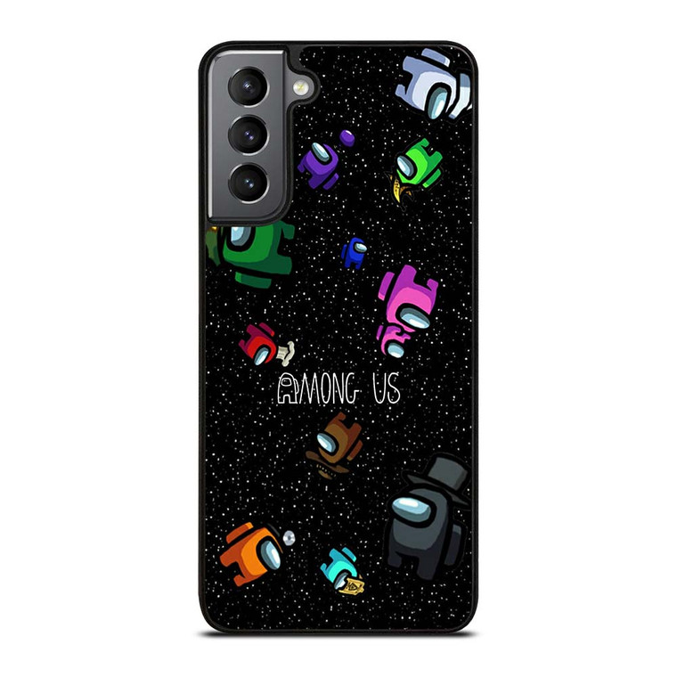 AMONG US CHARACTER SPACE Samsung Galaxy S21 Plus Case Cover