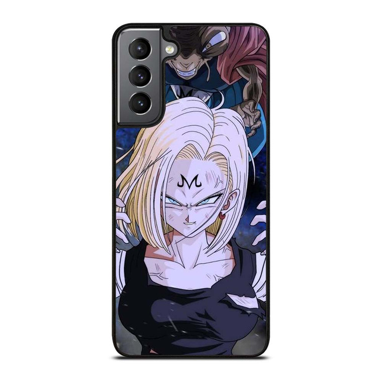 ANDROID 18 MAJIN DRAGON BALL MANGA ANIME Samsung Galaxy S21 Plus Case Cover