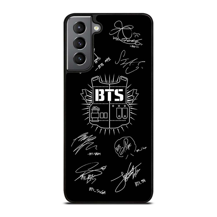 BANGTAN BOYS BTS SIGNATURE Samsung Galaxy S21 Plus Case Cover