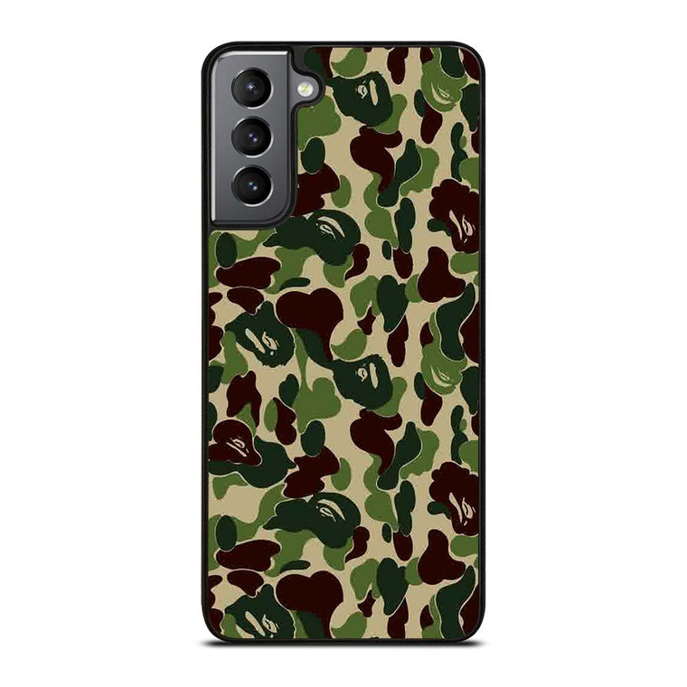 BAPE BATHING APE CAMO Samsung Galaxy S21 Plus Case Cover
