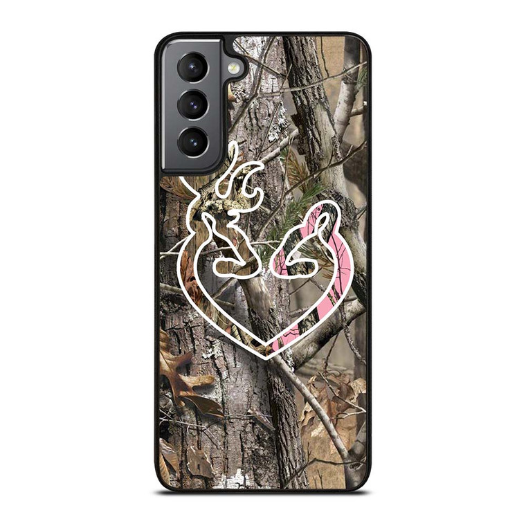 CAMO BROWNING LOVE Samsung Galaxy S21 Plus Case Cover