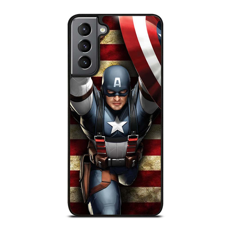 CAPTAIN AMERICA MARVEL Samsung Galaxy S21 Plus Case Cover