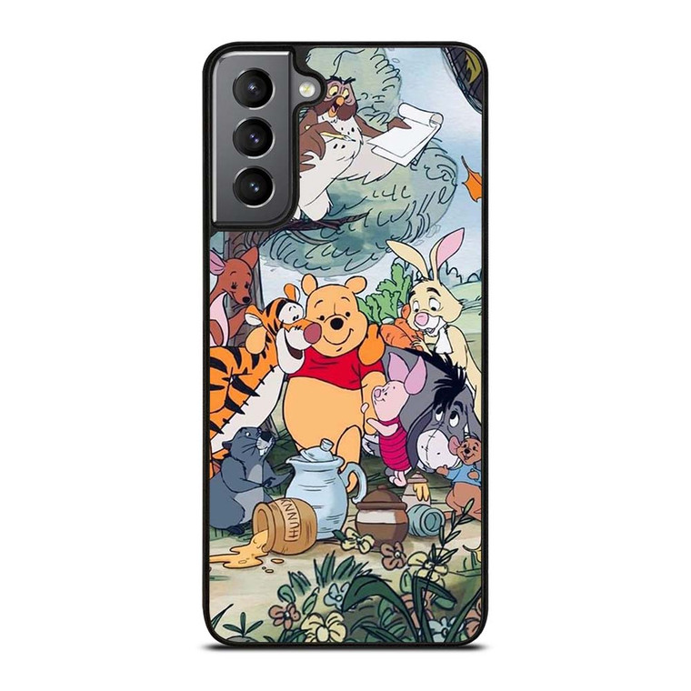 CARTOON WINNIE THE POOH AND FRIENDS DISNEY Samsung Galaxy S21 Plus Case Cover