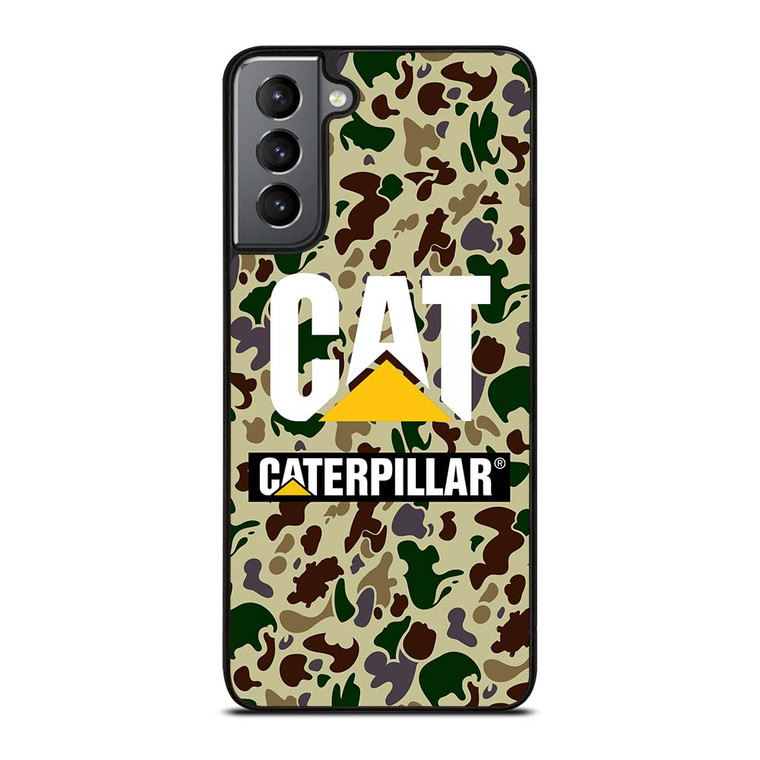 CATERPILLAR CAT BAPE CAMO Samsung Galaxy S21 Plus Case Cover