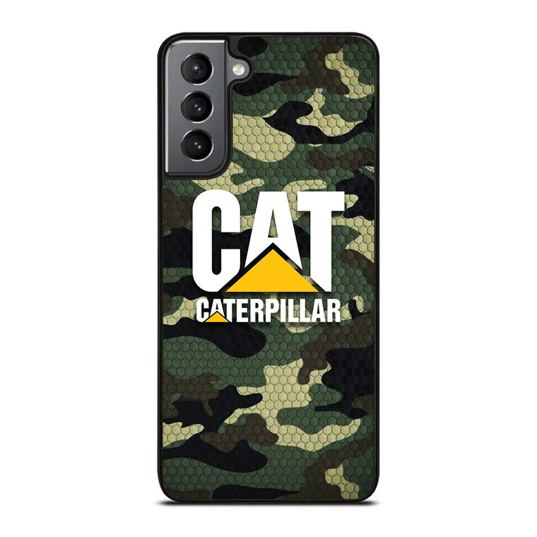 CATERPILLAT TRACTOR LOGO CAT CAMO ICON Samsung Galaxy S21 Plus Case Cover