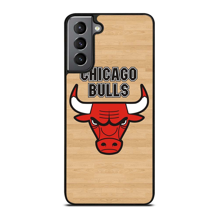 CHICAGO BULLS LOGO WOODEN Samsung Galaxy S21 Plus Case Cover